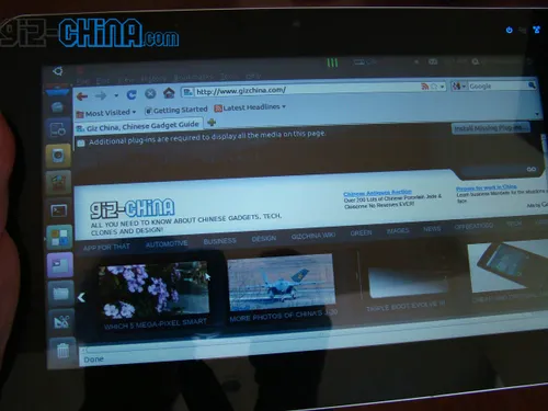 linux ubuntu tablet close up gizchina 1