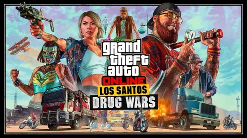 lossantosdrugwars gtaoe announcementartwork
