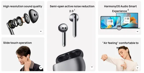 main highlights of freebuds 4e 2024