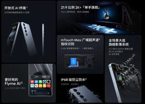 main highlights of meizu 21 pro