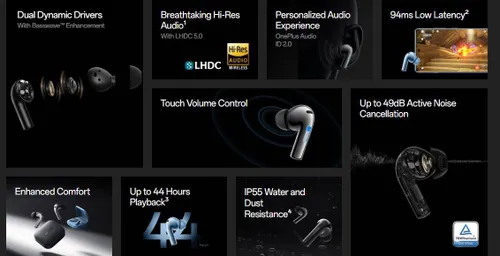 main highlights of oneplus buds 3