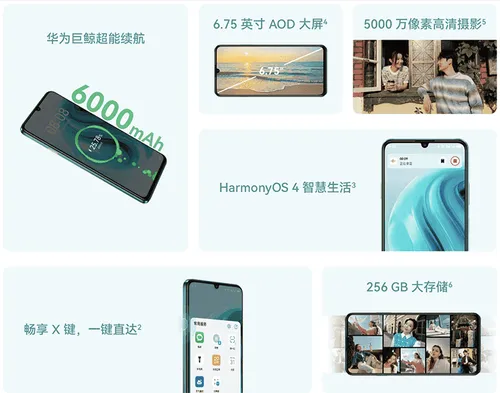 main specs of nova y72