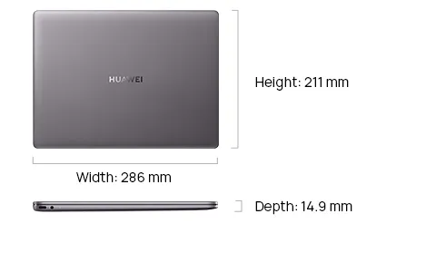 matebook13 amd sizeimg