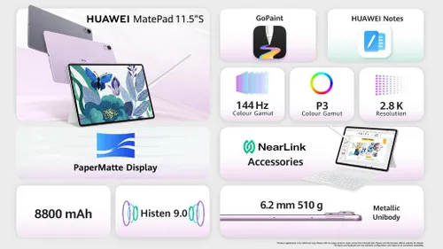 matepad 115 inch specs