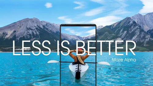 maze alpha bezel less