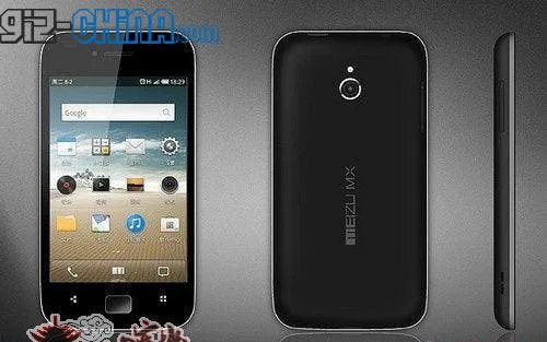 meizu mx quad core with iphone 4 looks