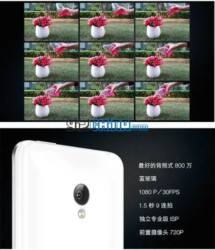 meizu mx2 camera specs