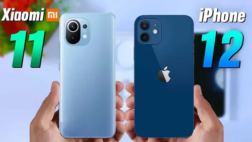 mi 11 vs iphone 12