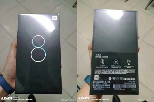 mi 8 leaked box