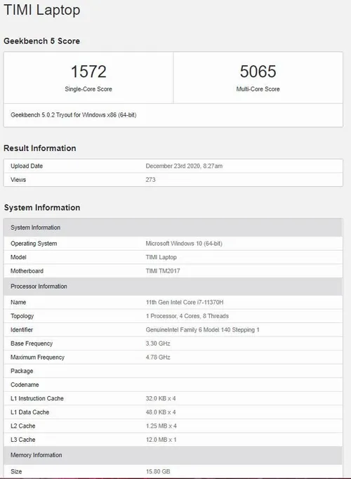 mi notebook pro intel core i7