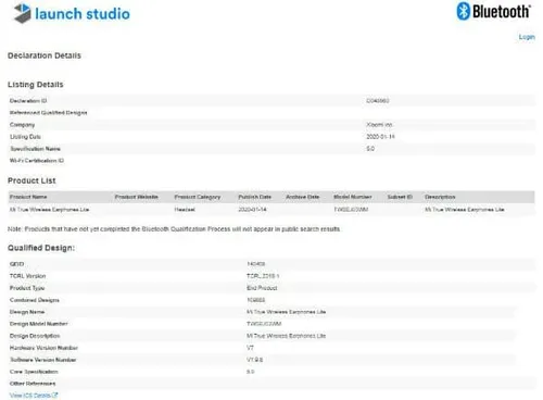 mi true wireless earphones lite