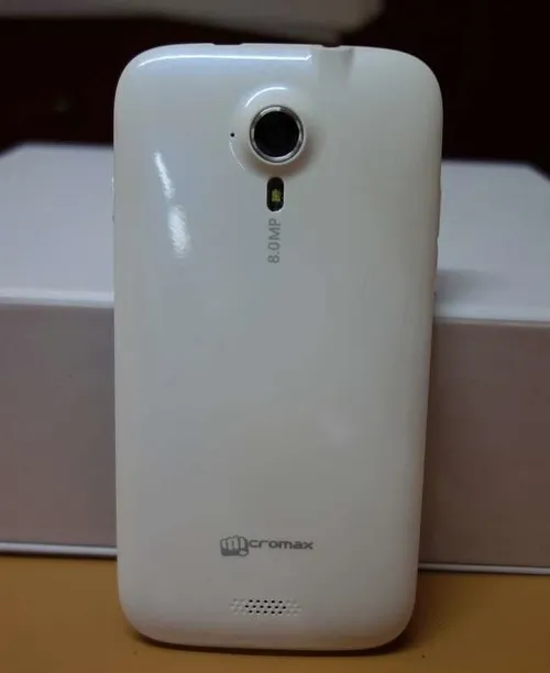 micromax canvas hd rear