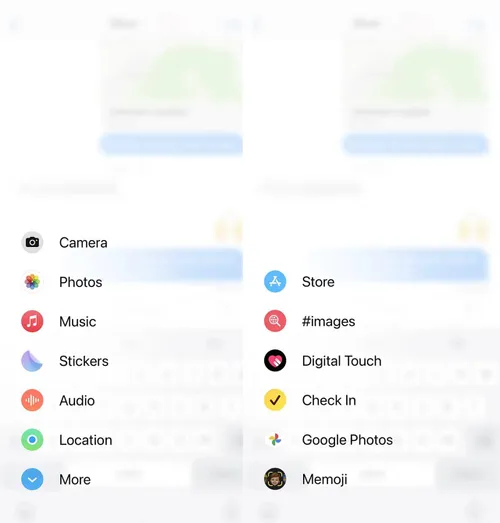 mini apps on imessage of ios 17