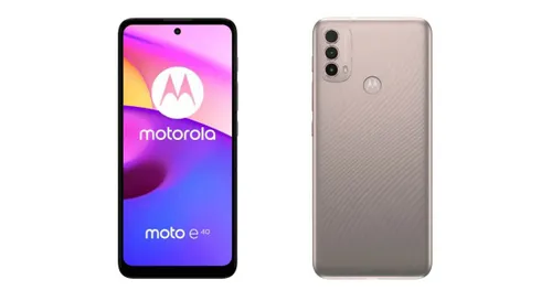 moto e40 india