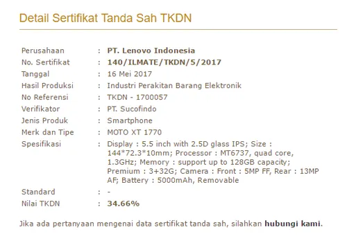 moto e4plus specs leaked 01