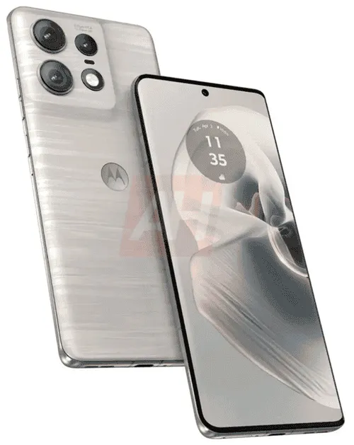 motorola edge 50 pro leaks silver