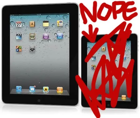 no ipad mini march