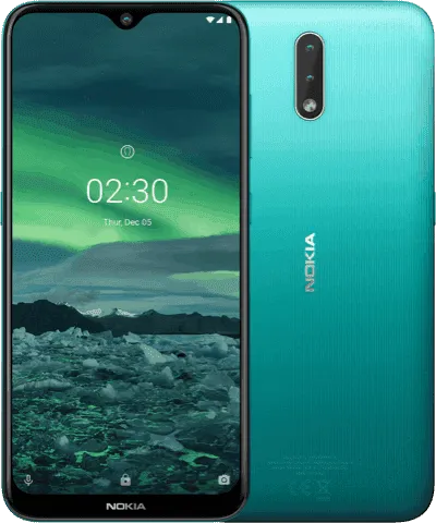 nokia 2 3 front n back cyan green
