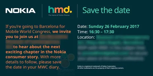 nokia mwc invite leak
