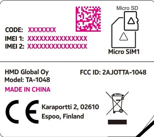 nokia ta 1048 feature phone