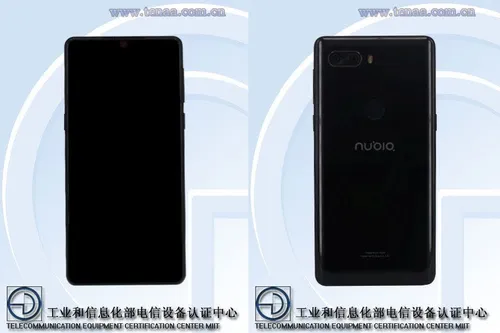nubia z18 tenaa front 1