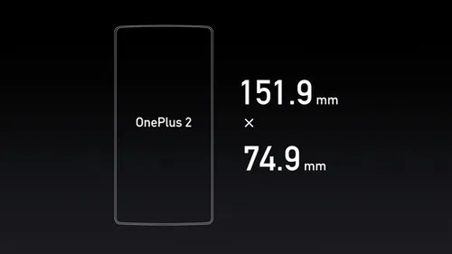 oneplus 2 size