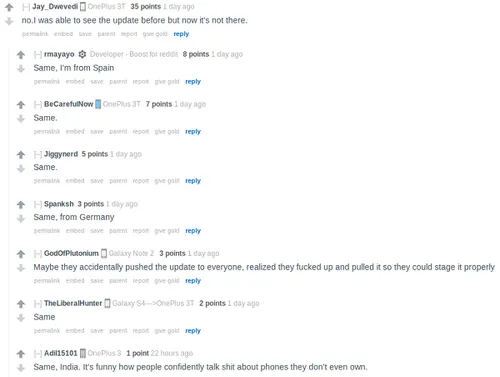 oneplus 3 3t oreo update pulled 1