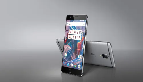 oneplus 3 front view image