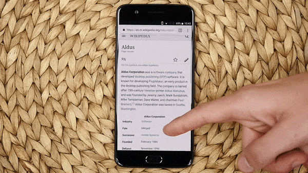 oneplus 5 jelly scrolling