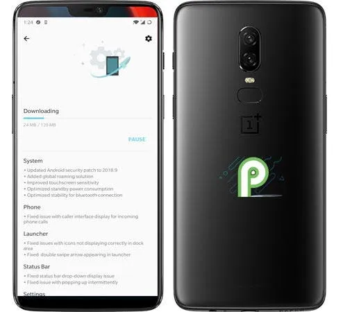 oneplus 6 h2os pie beta 2