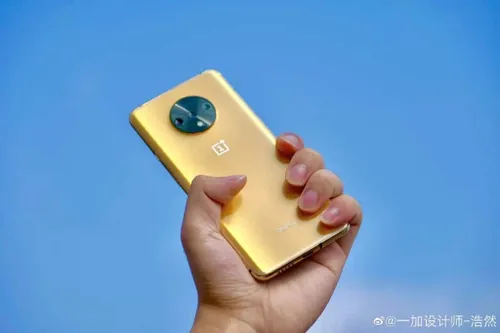 oneplus 7t metallic gold prototype rd