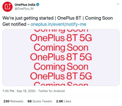 oneplus 8t a
