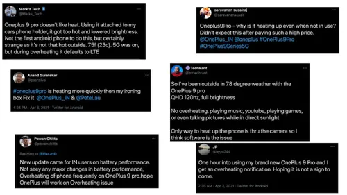 oneplus 9 pro overheating complaints from twitter 1200x675 1