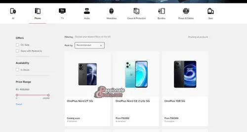 oneplus nord 2t 5g listed on oneplus india