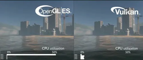 opengl es vs vulkan