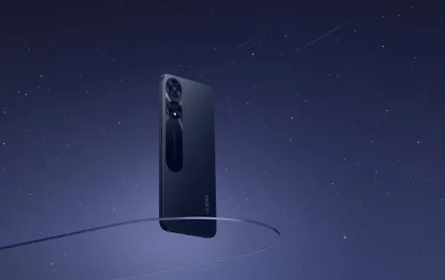 oppo a78 5g glowing blackjpg