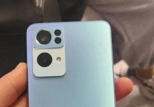 oppo reno 7 live photo leaked