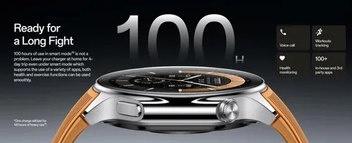 oppo watch x battery life