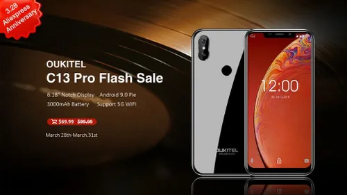 oukitel c13 pro aliexpress anniversary sale