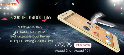 oukitel k4000 lite in stock presale