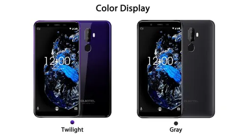 oukitel u25 pro twilight and gray