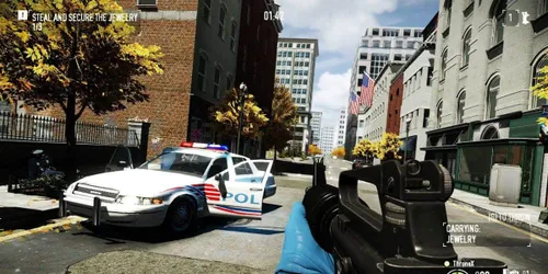 payday 2 in game scene