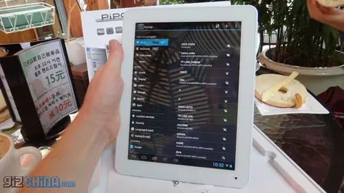 pipo m1 tablet android jelly bean tablet 16ghz menus