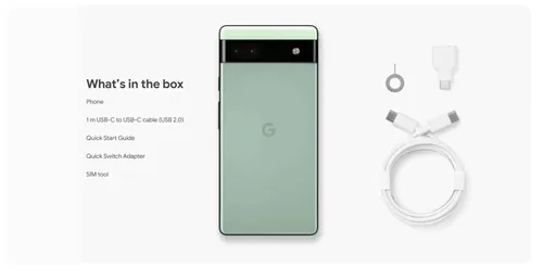 pixel 6a box