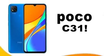 poco c31 launch date in india