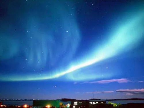 polar light show north china