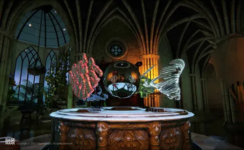 ray tracing test of basemark