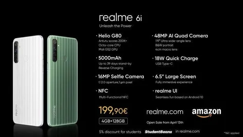 realme 6i