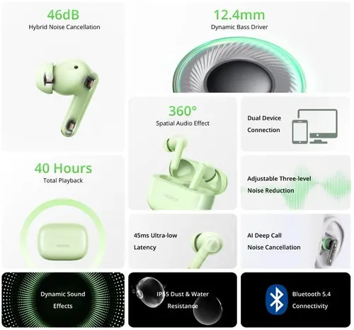 realme buds n1 features