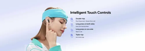 realme buds q2 neo touch controls
